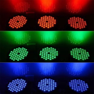 BOTAI 54x3W <span class=keywords><strong>UV</strong></span> LED Par Light RGBWAUV <span class=keywords><strong>Projecteur</strong></span> de faisceau pour KTV et parc à thème Ultraviolet Blacklight avec effets spéciaux - Product Image 6