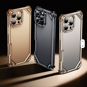 เคสโ<span class=keywords><strong>ท</strong></span>รศัพ<span class=keywords><strong>ท</strong></span>์อะลูมิเนียมอัลลอยมาใหม่สำหรับ <span class=keywords><strong>iPhone</strong></span> 17เคสโ<span class=keywords><strong>ท</strong></span>รศัพ<span class=keywords><strong>ท</strong></span>์โลหะพร้อมถุงลมนิรภัยจริงกันกระแ<span class=keywords><strong>ท</strong></span>กสำหรับ <span class=keywords><strong>iPhone</strong></span> 17 PRO MAX - Product Image 6