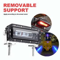 VENTE FLASH Lumière de zone à bande rouge LED pour chariot élévateur Zone dangereuse Lampe d'avertissement de zone dangereuse pour chariot élévateur
