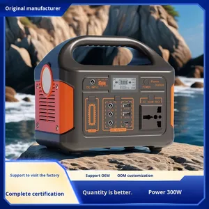 300W Portable Power Station Outdoor <b>Mobile</b> Energy Storage 110V 220V Backup Supply Camping Emergency <b>Generator</b> 300 Sine Wave Powe - Product Image 3