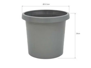 <b>Flower</b> Pots M03 PP Lightweight Plastic Indoor Outdoor for <b>Artificial</b> <b>Flowers</b> Gardening Home Garden Decoration Vintage Style Rack - Product Image 2