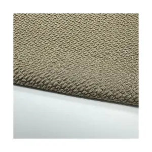 High Quality Soft Millet Grain Jacquard Polyester Ammonia Knitted Jacquard Fabric For Fashion