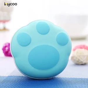 IMYCOO 5000mAh 작은 곰 발 모양 USB 전원 은행 만화 겨울 미니 손 따뜻한 전원 은행