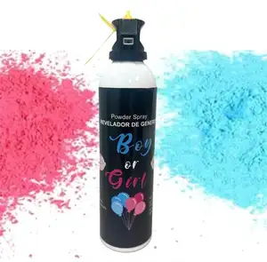 Groothandel Gender Onthulling Blusser Kleurrijke Holi Poeder Rookblaster Spray Voor Gender Onthulling Baby Shower