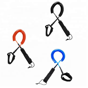 SUP Laisse 8/10 pieds enroulé Premium Stand Up <span class=keywords><strong>Paddle</strong></span> Board Laisse Rester à bord <span class=keywords><strong>Sangle</strong></span> de <span class=keywords><strong>cheville</strong></span> Choisissez les couleurs - Product Image 6