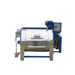 Lavatrice industriale di qualità 30kg attrezzature per la pulizia industriale in acciaio inossidabile orizzontale velocità professionale