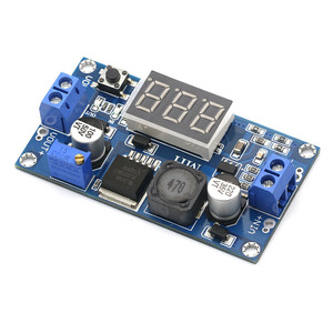 Módulo Reductor de Voltaje DC-DC JTW LM2596 con Pantalla Digital, Entrada de 4-40V, Salida de 1.25-35V, Regulación de Alimentación - Product Image 3