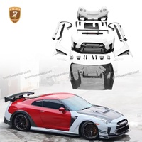 Kit carrosserie Vari Style pour Nissan GTR R35, comprenant pare-chocs, protection inférieure arrière, ailes avant, kit widebody en matériau CF+FRP