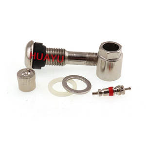 <span class=keywords><strong>Valve</strong></span> de pneu nickelée <span class=keywords><strong>Tubeless</strong></span> MS525 TR525 Boulonné en alliage de zinc - Product Image 4