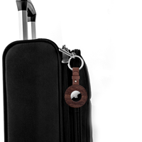 Nouvelle conception de coque de protection antichoc anti-perte pour le localisateur Air Tag en gros avec porte-clés élégant