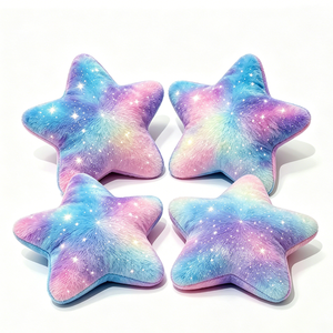 Customized Galaxy <b>star</b> plush pillow, Rainbow <b>star</b> <b>cushion</b>, Sparkly <b>star</b> plush, Pastel <b>star</b> throw pillow ,Glitter <b>star</b> stuffed - Product Image 3