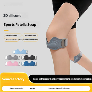 Nouvelle Sangle Rotulienne en Silicone Respirante et Antidérapante pour l'Été – Genouillère Sportive Ajustable pour la Course et la Protection Physique - Product Image 3
