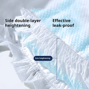 Pañales Desechables para Bebé de Algodón Orgánico Probiótico No Tóxico de Grado Médico, Prevención de Fugas 3D, Absorción Suave y Transpirable - Product Image 2