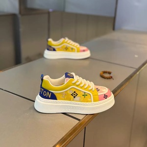 Chaussures de sport décontractées tendance pour hommes, respirantes, en tissu blanc, à lacets, antidérapantes, à semelle épaisse, pour l'extérieur, pour adolescents - Product Image 2