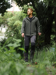 Pantaloni da Lavoro Outdoor ad Alta Elasticità in Nylon Resistente all'Usura, Alta Visibilità, <span class=keywords><strong>con</strong></span> Ginocchiere in Cordura, Cerniere YKK, Antistatici, Certificati CE, Protezione UV - Product Image 2