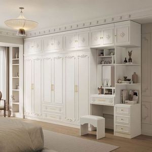 Armario de Madera de Diseño Personalizado, Vitrina para Almacenamiento de Ropa, Apto para Muebles de Sala de Estar - Product Image 4