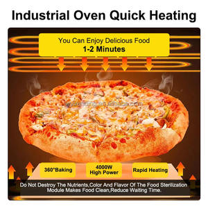 XYZ Sdk High Traffic Capacity 24hr Automated Kiosk Topping Selection Strong <b>Heater</b> Pizza Vending Machine Supplier - Product Image 3