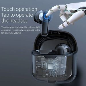 หูฟังไร้สาย Transparent J225 TWS แบบใส่ในหู เสียงสเตอริโอ สำหรับเล่นเกมและออกกำลังกาย - Product Image 6