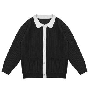 Cardigan <span class=keywords><strong>Pullover</strong></span> da Uomo Personalizzato Invernale alla Moda a Manica Lunga con Logo, <span class=keywords><strong>Polo</strong></span> e Maglione Lavorato a Maglia - Product Image 3