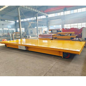 รถขนย้ายไฟฟ้าแบบไม่มีราง 10 ตัน ใช้แบตเตอรี่ ล้อยางแบบหนาพิเศษ - Product Image 2