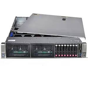 HPE DL388 Gen10 Plus komputer, Server rak 2U level perusahaan 2*4310 64GB 4*1.2TB 10K 2*800W untuk Server asli