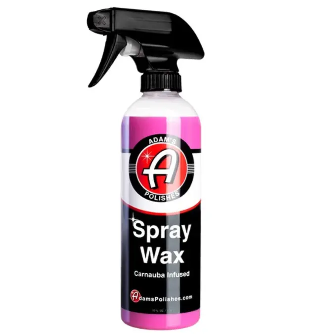 Adam-Spray de cera para coche, para brillo, pulido y capa superior, protección de pintura, potenciador de lavado de coche y lubricante de barra de arcilla