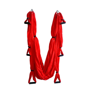 Antigravedad Nylon Flying Sling Outdoor Studio Colors Yoga Swing Set Hamaca de yoga aérea - Product Image 4