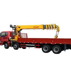 Xuzhou GSQS175-4 17 ton teleskopik çekilebilir römork kamyona monte vinç