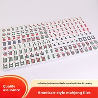 Amerikanische Jüdische Mahjong 30MM Geschenkkarten