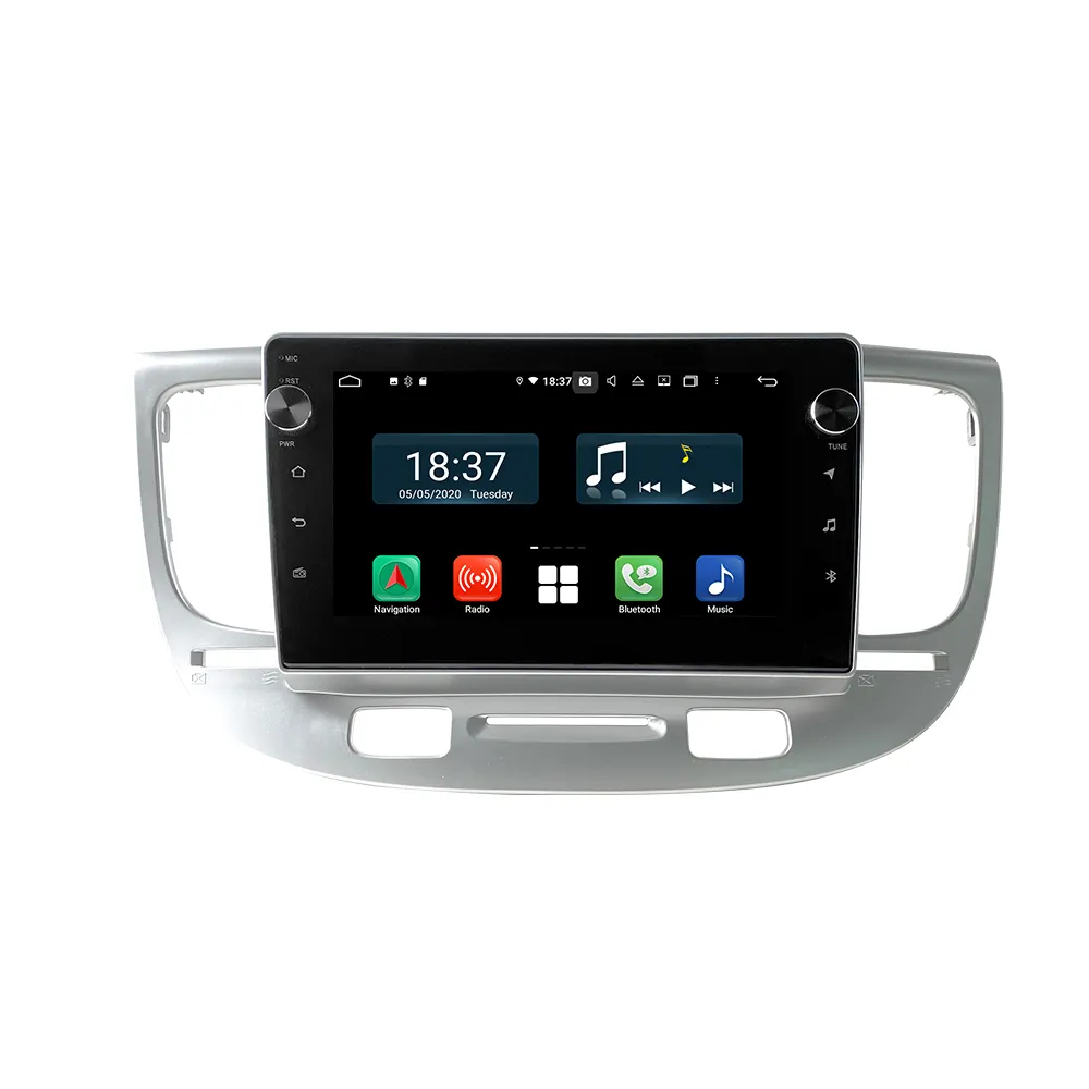 KLYDE KD-1864 4/64G android radio coche reproductor multimedia sistema de navegación para Kia RIO 2005-2008