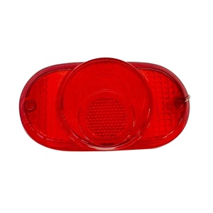 33701-041-671ที่ครอบไฟท้ายรถจักรยานยนต์สีแดงเลนส์สำหรับ CB125 S CL90 C90 C70E <span class=keywords><strong>CB350</strong></span> CB125S - Product Image 6