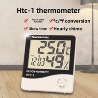 Termómetro e Higrómetro Digital LCD de Bajo Voltaje y Alta Precisión con Interfaz USB, Material Plástico, Personalización OEM/ODM