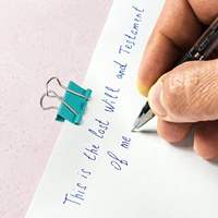 Clips Metálicos Mate Morandi en Frasco Sellado Portátil para Oficina, Contratos, Cotizaciones, Separación de Páginas de Documentos, Clips de Almacenamiento