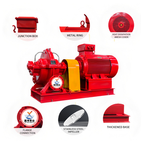 Clear <b>Water</b> Centrifugal <b>Pump</b>, Single-stage <b>Water</b> <b>Pump</b>, High-head <b>Water</b> <b>Pump</b>, Horizontal Double-suction Split-case <b>Pump</b> - Product Image 3