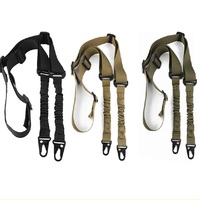 Sangle d'épaule tactique à deux points pour fusil avec ajusteur de longueur, sangle à 2 points pour la chasse en plein air et les accessoires sportifs
