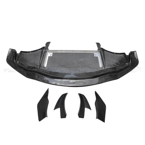 Parachoques Delantero VRS 2TH de Fibra de Carbono, Spoiler Inferior Atornillable Negro Carbono, Divisores Laterales, Alerones y Embellecedores para A90 A91 MK5 - Product Image 2