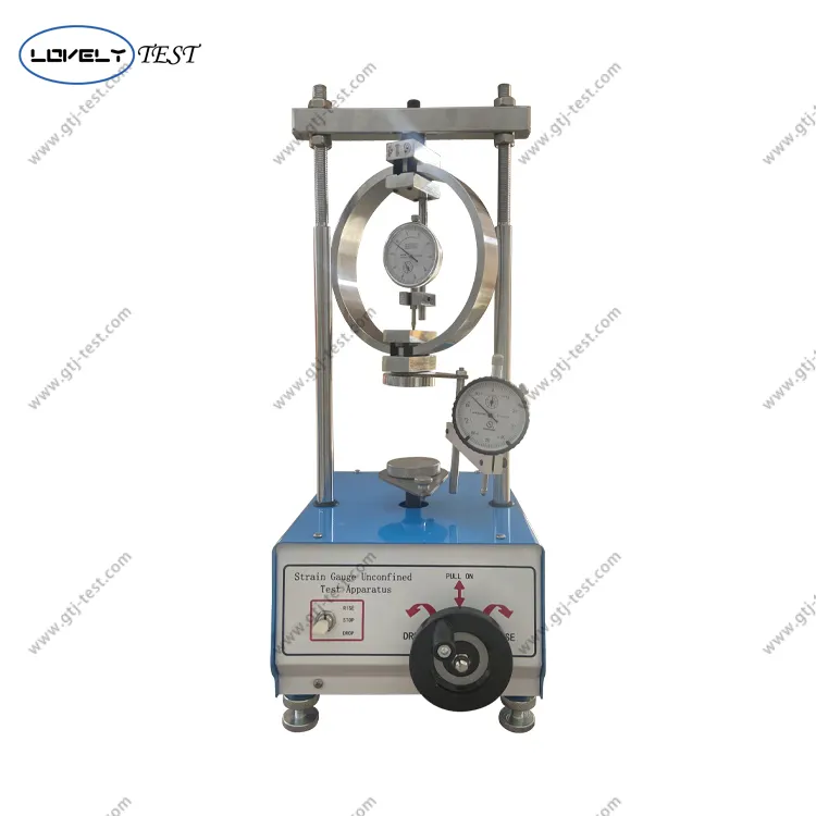 High quality Electric Unconfined Compression Testing Machine For Soil Compression And Strength Test