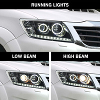 Phares d'usine, système d'éclairage automatique, lampe frontale pour Toyota Hilux Revo vigo 2012-2014