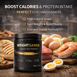 Suplemento Nutricional Premium para Ganho de Peso em Pó Sabor Original Alto Teor de Proteína Suporte Imunológico para Mulheres 400g OEM - Product Image 4