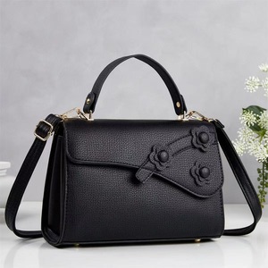 Luxury Designer Women Handbags Flower Decor Crossbody Bags Elegant Female <b>Small</b> Square <b>Purse</b> Shoulder Bag for Wedding Party - Product Image 5