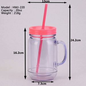 Vaso Térmico de Aluminio de Doble Pared de 20oz, Tipo Mason Jar, Preperforado, para Globo de Nieve, Personalizable, Ecológico y Reutilizable - Product Image 6