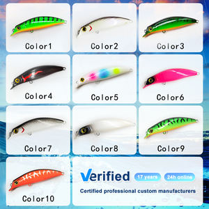 เหยื่อปลอม MISTER LURE 75 มม. 7.<span class=keywords><strong>3</strong></span> กรัม สำหรับน้ำจืด แบบลอย ผลิตด้วยเครื่องจักร โฮโลแกรม สะท้อนแสง รุ่น OEM รูปทรงปลากระพง - Product Image 3