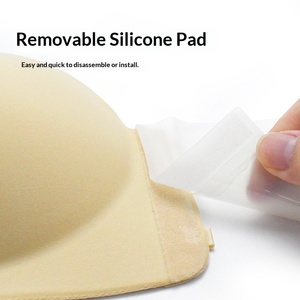 Backless Strapless Push up <strong>Bra</strong> for Women Thick Padded Sticky Under Wired <strong>Bras</strong> <strong>No</strong> Adhesive - Product Image 4