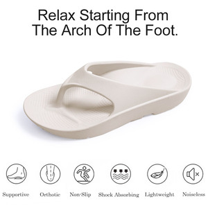 Flip Flops Women Thong <strong>Sandals</strong> Soft Straps Summer <strong>Pool</strong> Slides Orthopedic Plantar Fasciitis Beach Recovery Arch Support EVA - Product Image 4
