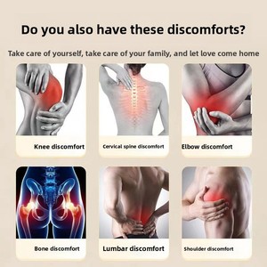 Patchs magnétiques au curcuma les plus vendus, extraits végétaux, coton doux, respirant, absorption transdermique, soulagement des douleurs articulaires - Product Image 5