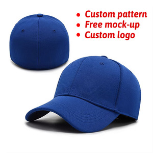 Cappellini da Baseball Elastici Semplici con Fascia Elastica per Uomo, Vestibilità Comoda, Completamente Sigillati, Personalizzabili, Ordine Minimo 10 Pezzi con Logo - Product Image 1