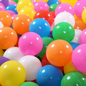 100 balles de piscine en PE souple pour jeux aquatiques, décorations de fête, château gonflable intérieur/extérieur, balles de natation, capacité maximale - Product Image 3