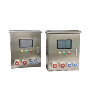 Armoire de commande PLC en acier inoxydable SS304 avec surveillance à distance, automatisation logique 400V, conception personnalisée en usine pour projet côtier <span class=keywords><strong>SMDB</strong></span> - Product Image 3