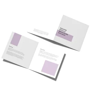 도매 인쇄 오프셋 인쇄 아트 종이 브로셔 디자인 HR 필름 라미네이션 지시 수동 브로셔 제품 카드 럭셔리