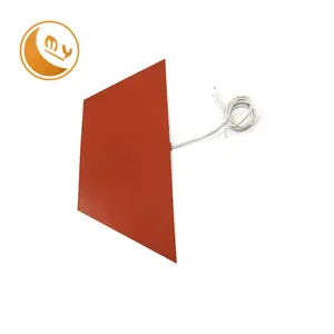 Zwart/Oranje Aangepaste Flexibele Ce/Ul Silicone Rubber Heater